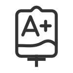 Blood A P SVG Icon
